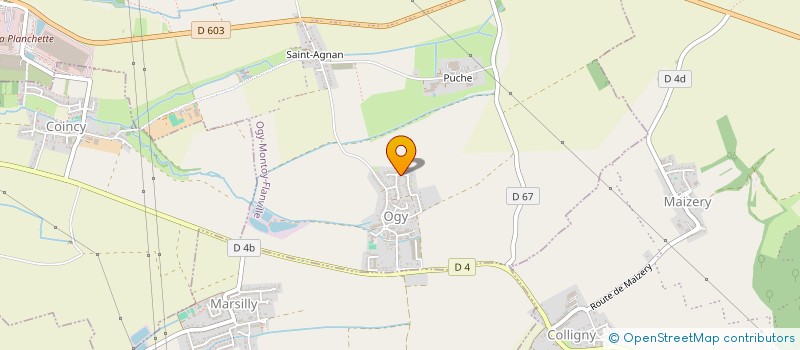 localisation de l'entreprise V CORP à OGY-MONTOY-FLANVILLE