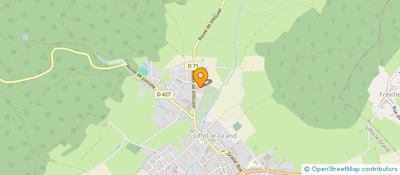 localisation de l'entreprise V.D.3E  LIFFOL-LE-GRAND