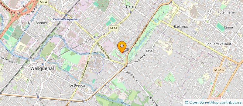 localisation de l'entreprise V.D.B.G. CONSEILS  CROIX