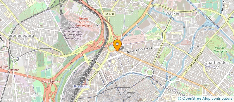 localisation de l'entreprise V.D.C. CONSULTING à STRASBOURG