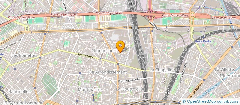 localisation de l'entreprise V.D.C.F. à PARIS