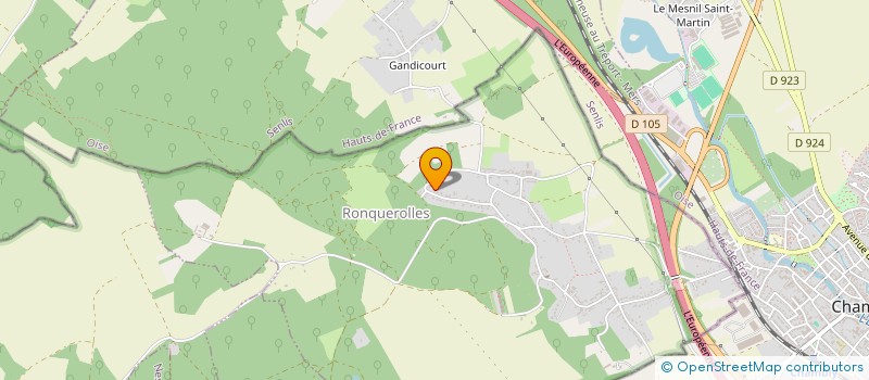 localisation de l'entreprise V.D.C (VALERIE DELORME CONSEIL)  AJACCIO