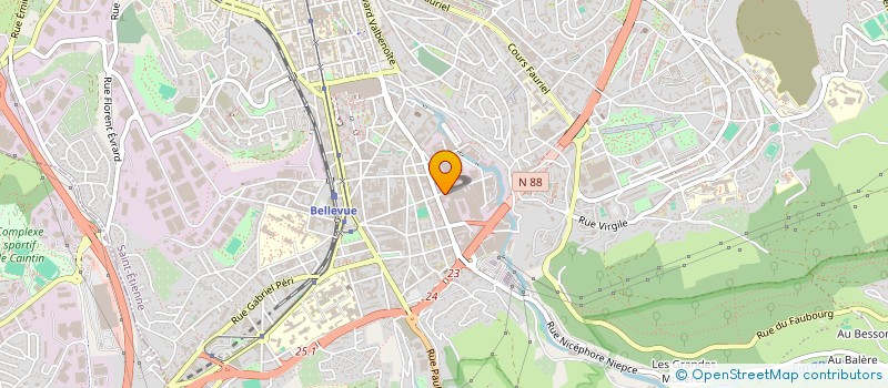 localisation de l'entreprise V D D à SAINT-ETIENNE
