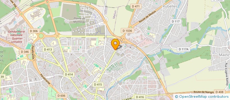 localisation de l'entreprise V.D.MULTISERVICES à MELUN