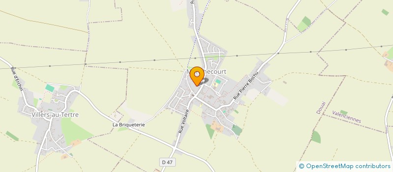 localisation de l'entreprise V.D NORD PLOMBERIE  MONCHECOURT