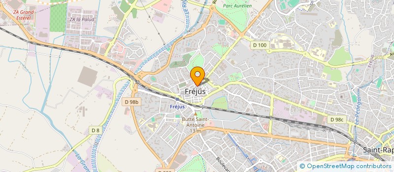 localisation de l'entreprise V.D.O-MP à FREJUS