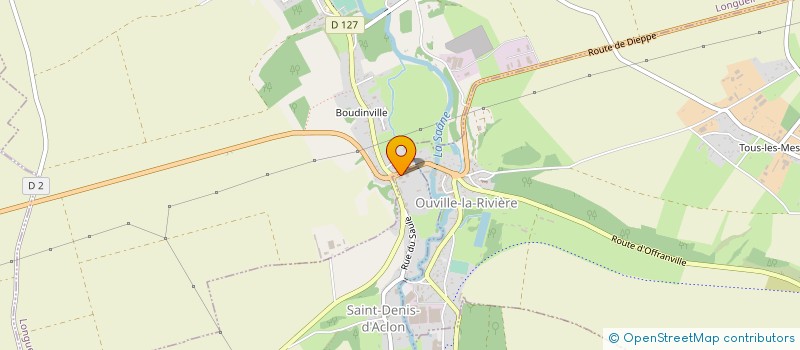 localisation de l'entreprise V.D.S  OUVILLE-LA-RIVIERE