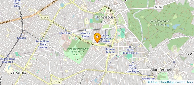 localisation de l'entreprise V.D UNIQUE ELEC à VILLEPARISIS