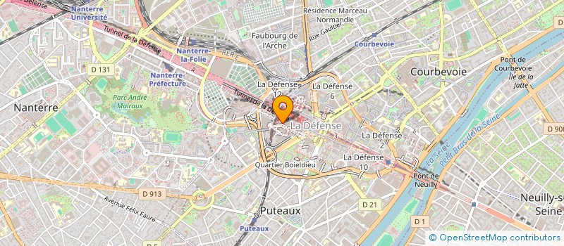localisation de l'entreprise V.DELTA à PUTEAUX