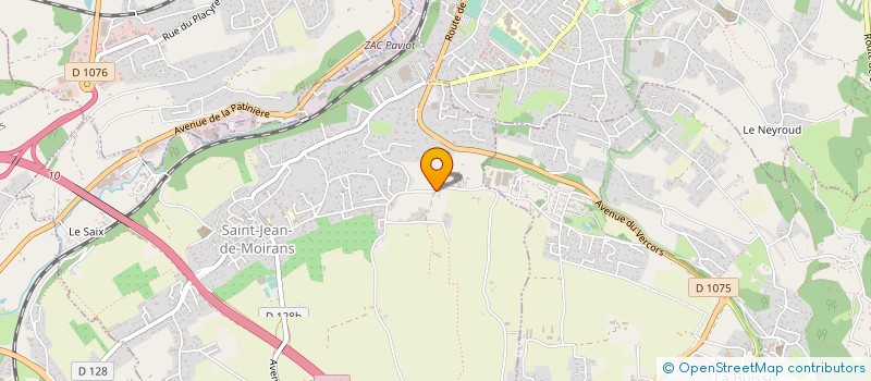 localisation de l'entreprise V-DIFFUSION  SAINT-JEAN-DE-MOIRANS