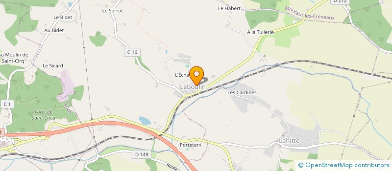 localisation de l'entreprise V.DIFFUSION-INTERNATIONAL à LEBOULIN