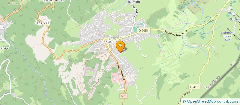 localisation de l'entreprise V DOM?  LES ROUSSES