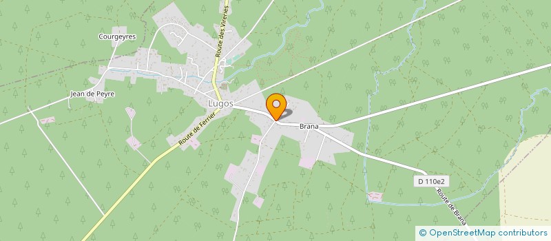 localisation de l'entreprise V&E AQUITAINE  LUGOS