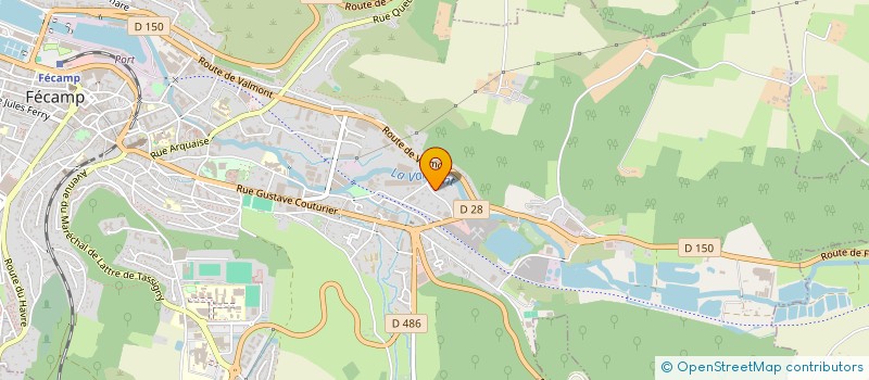 localisation de l'entreprise V.E.L HOLDING à FECAMP