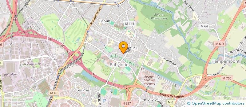 localisation de l'entreprise V.E.T.H.O.R à VILLENEUVE-D'ASCQ