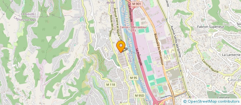 localisation de l'entreprise V.EPI PER TOUGIOU à SAINT-LAURENT-DU-VAR