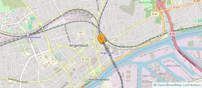 localisation de l'entreprise V ESTHETIQUE  ENGHIEN-LES-BAINS