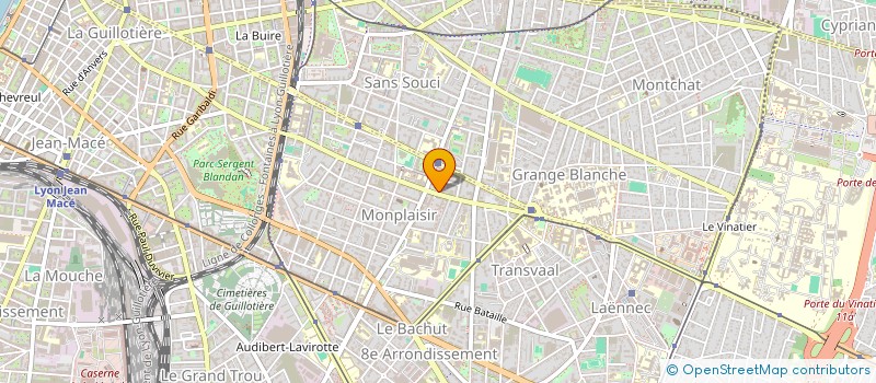 localisation de l'entreprise V F  LYON