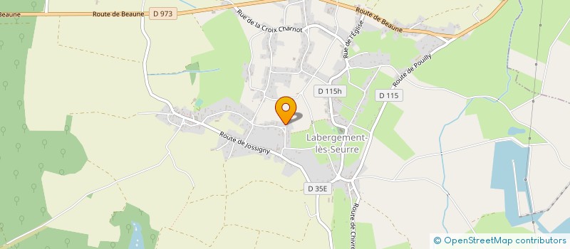 localisation de l'entreprise V F  LABERGEMENT-LES-SEURRE