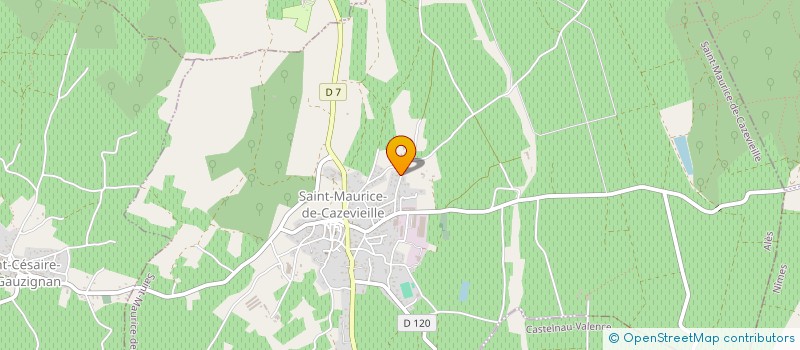 localisation de l'entreprise V.F. AUTO  NIMES