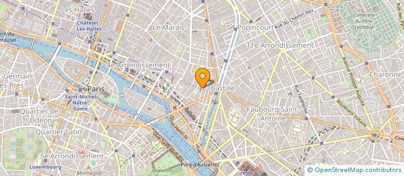 localisation de l'entreprise V F P CONCEPT à PARIS