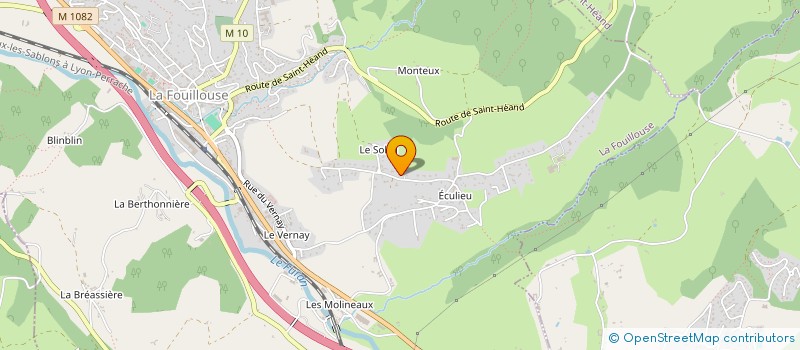 localisation de l'entreprise V-F PATRIMONIA  LA FOUILLOUSE