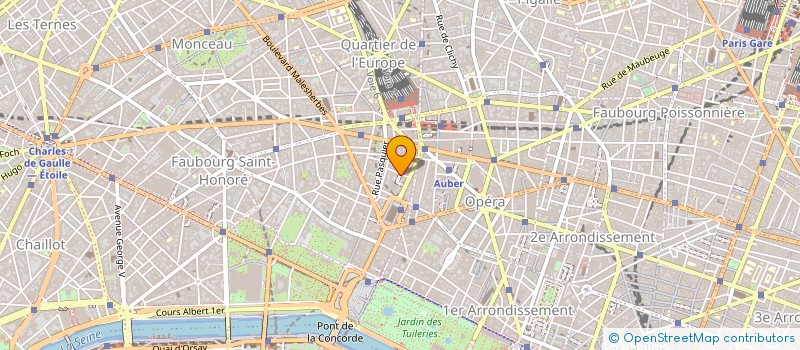 localisation de l'entreprise V.F.V. à PARIS