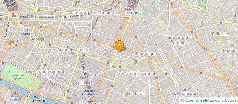 localisation de l'entreprise V-FACTORY  PARIS