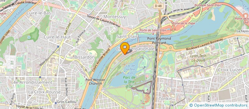 localisation de l'entreprise V FRANCE à LYON