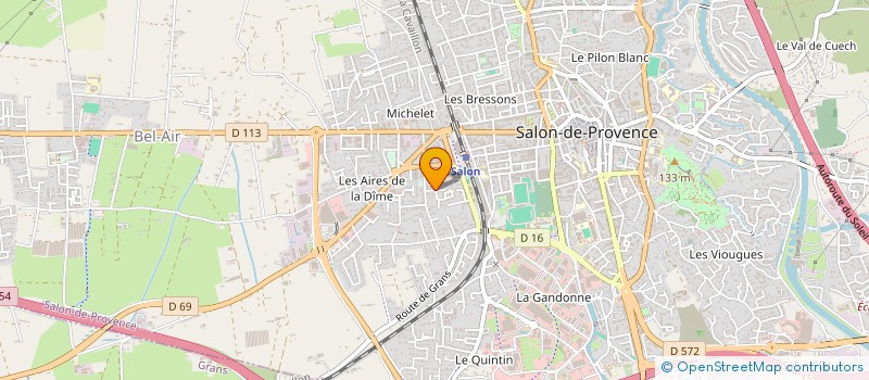 localisation de l'entreprise V.G.E.C.O  SALON-DE-PROVENCE