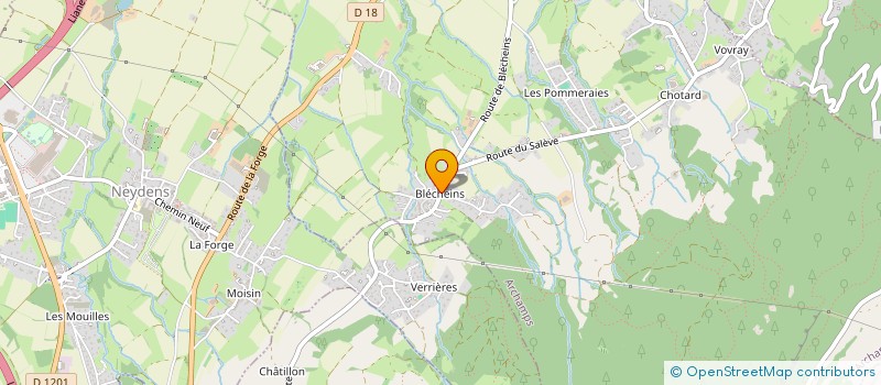 localisation de l'entreprise V.H.L.M  ARCHAMPS