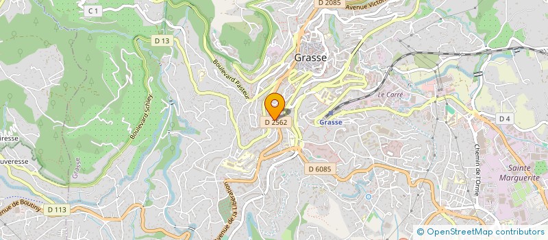 localisation de l'entreprise V.H. NET à GRASSE