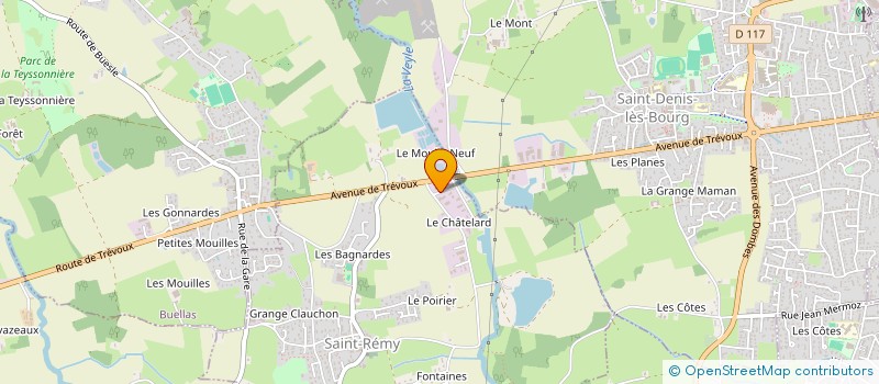 localisation de l'entreprise V'HELIOS à SAINT-REMY