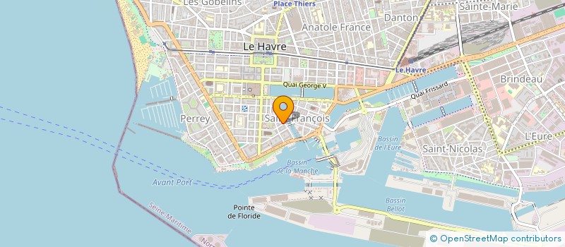 localisation de l'entreprise V.I.A.L à LE HAVRE