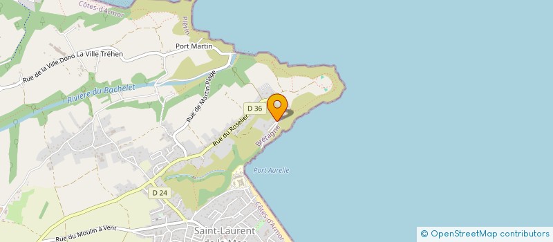 localisation de l'entreprise V.I.A.R.  PLERIN