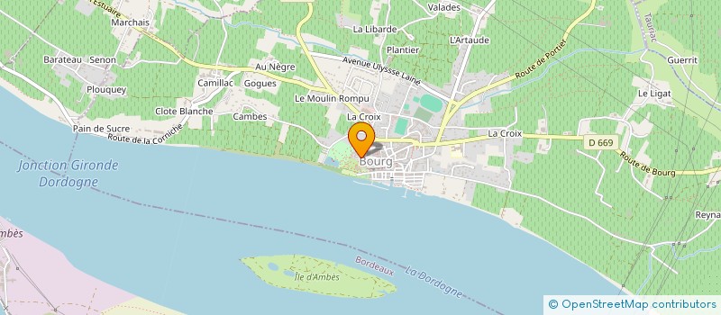 localisation de l'entreprise V.I.E  BOURG