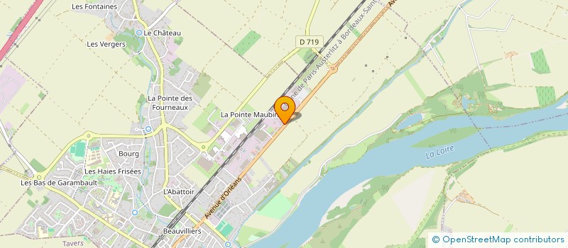 localisation de l'entreprise V.I.F SOLUTIONS à BEAUGENCY