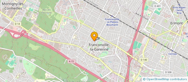 localisation de l'entreprise V.I.G à FRANCONVILLE