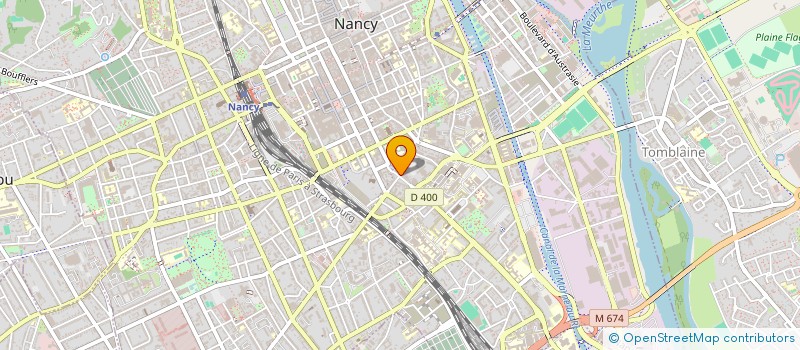 localisation de l'entreprise V.I.L IMMOBILIER  NANCY