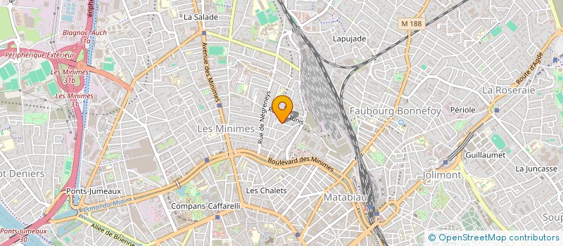 localisation de l'entreprise V.I.M CONSULTING à TOULOUSE