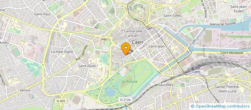localisation de l'entreprise V.I.P. à CAEN