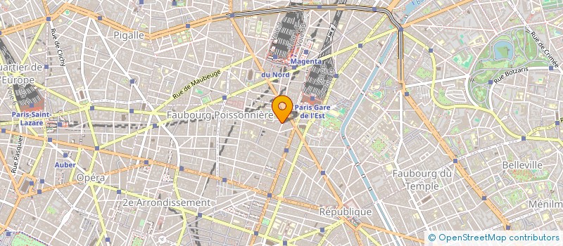 localisation de l'entreprise V.I.P  PARIS