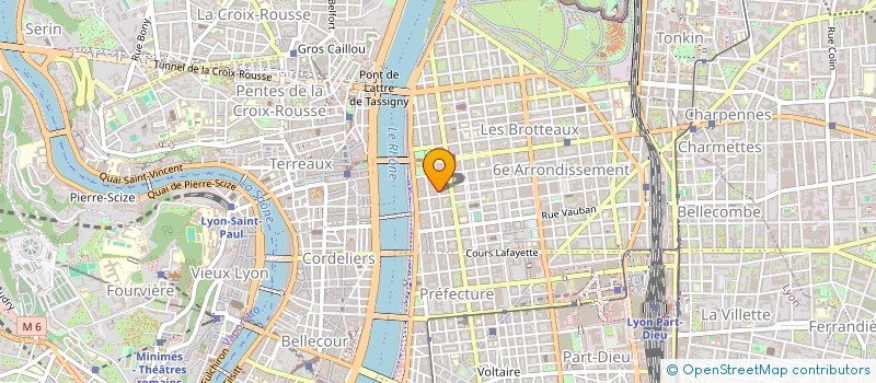 localisation de l'entreprise V.I.P. ENERGIE CIEL à LYON