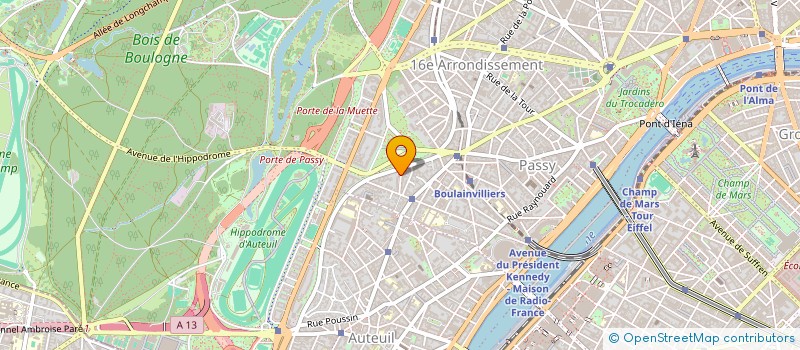 localisation de l'entreprise V.I.P. FAMILY  PARIS