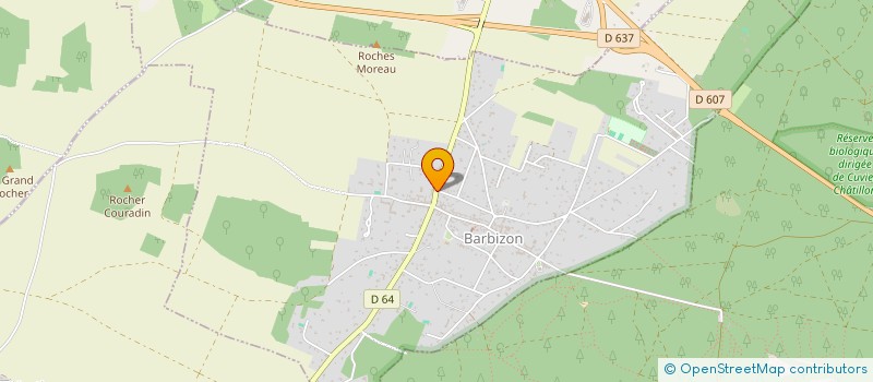 localisation de l'entreprise V.I.P INTERIORS  BARBIZON