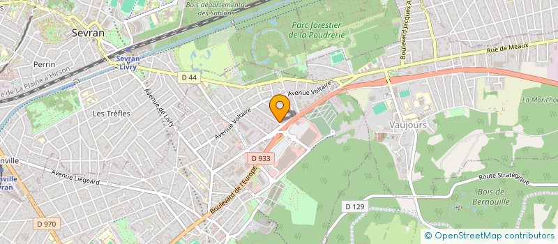 localisation de l'entreprise V.I.P LOCATION à LIVRY-GARGAN