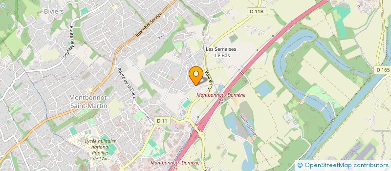 localisation de l'entreprise V.I.P. RENOVATION à MONTBONNOT-SAINT-MARTIN