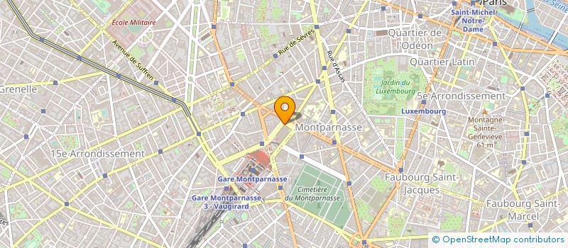 localisation de l'entreprise V.I.T.C. à PARIS