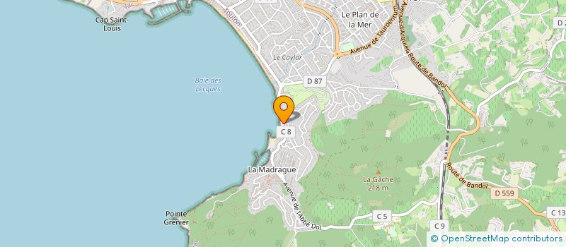 localisation de l'entreprise V.I.T. SERVICES & CONSULTING à SAINT-CYR-SUR-MER