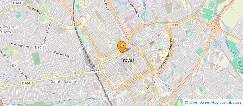 localisation de l'entreprise V-IMMO  TROYES